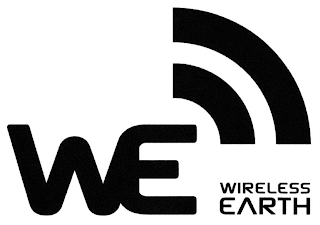 WE WIRELESS EARTH logo