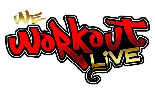 WE WORKOUT LIVE logo