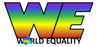 WE WORLD EQUALITY logo