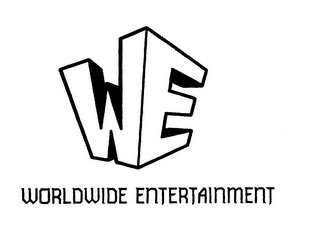 WE WORLDWIDE ENTERTAINMENT logo