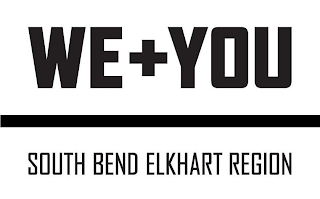 WE + YOU SOUTH BEND ELKHART REGION logo