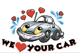 WE YOUR CAR logo