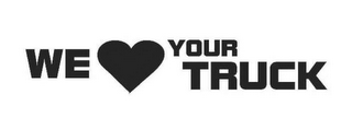 WE YOUR TRUCK logo