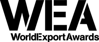WEA WORLDEXPORTAWARDS logo