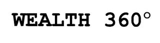 WEALTH 360° logo