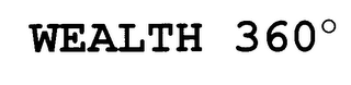 WEALTH 360° logo