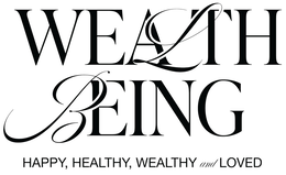 WEALTH BEING HAPPY, HEALTHY, WEALTHY AND LOVED logo