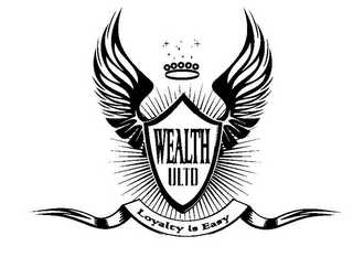 WEALTH ULTD LOYALTY IS EASY logo