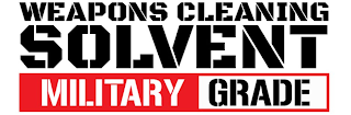 WEAPONS CLEANING SOLVENT MILITARY GRADE logo