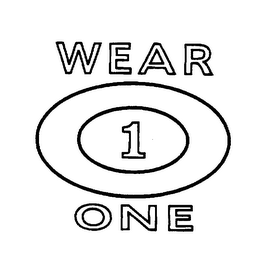 WEAR 1 ONE logo