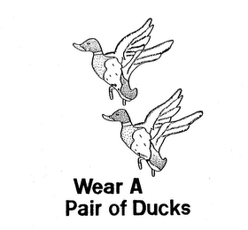 WEAR A PAIR OF DUCKS logo