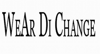 WEAR DI CHANGE logo