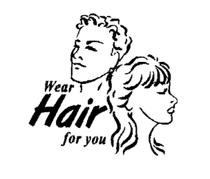 WEAR HAIR FOR YOU logo