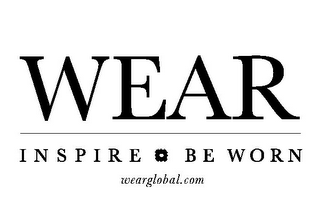 WEAR INSPIRE . BE WORN WEARGLOBAL.COM logo