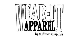 WEAR-IT APPAREL BY MIDWEST GRAPHICS logo