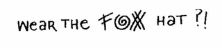 WEAR THE FOX HAT?! logo