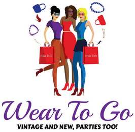 WEAR TO GO VINTAGE AND NEW, PARTIES TOO! logo