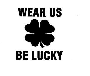 WEAR US BE LUCKY logo