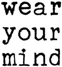 WEAR YOUR MIND logo