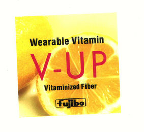 WEARABLE VITAMIN V-UP VITAMINIZED FIBER FUJIBO logo