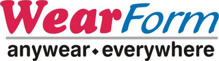WEARFORM, ANYWEAR EVERYWHERE logo