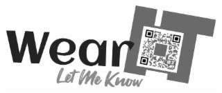 WEARIT LET ME KNOW logo