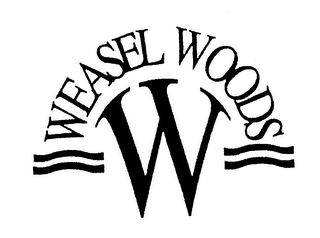 WEASEL WOODS W logo