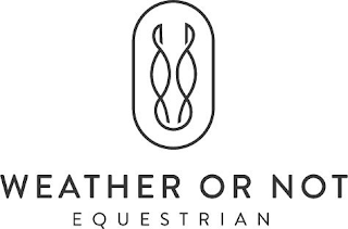 WEATHER OR NOT EQUESTRIAN logo