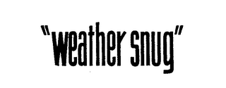 WEATHER SNUG logo