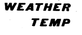 WEATHER TEMP logo