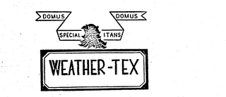 WEATHER-TEX DOMUS SPECIALITANS DOMUS logo
