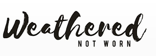 WEATHERED NOT WORN logo