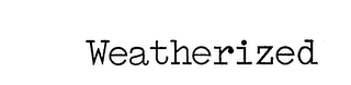 WEATHERIZED logo