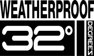 WEATHERPROOF 32° DEGREES logo
