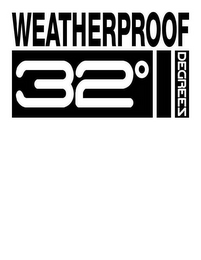 WEATHERPROOF 32° DEGREES logo