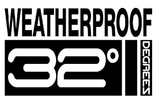 WEATHERPROOF 32° DEGREES logo