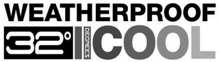 WEATHERPROOF 32° DEGREES COOL logo