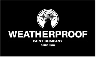 WEATHERPROOF PAINT COMPANY SINCE 1948 logo