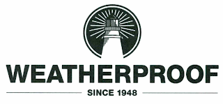 WEATHERPROOF SINCE 1948 logo