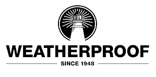 WEATHERPROOF SINCE 1948 logo