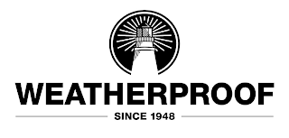 WEATHERPROOF SINCE 1948 logo