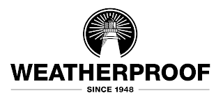 WEATHERPROOF SINCE 1948 logo