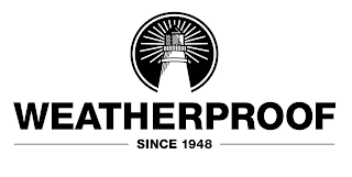 WEATHERPROOF SINCE 1948 logo