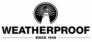 WEATHERPROOF SINCE 1948 logo