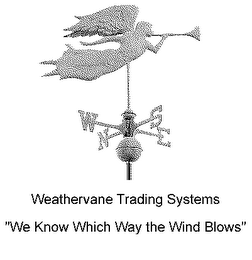 WEATHERVANE TRADING SYSTEMS -- WE KNOW WHICH WAY THE WIND BLOWS logo