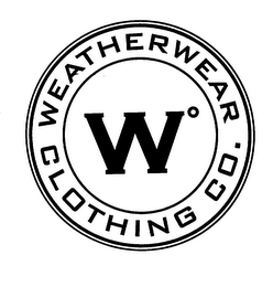 WEATHERWEAR CLOTHING CO. & W logo