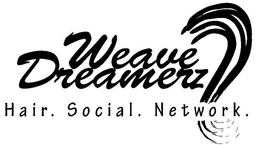 WEAVE DREAMERZ HAIR.SOCIAL.NETWORK. logo