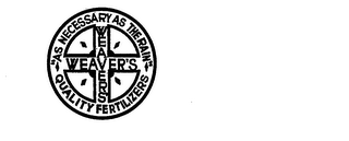 WEAVERS QUALITY FERTILIZERS AS NECESSARYFERTILIZERS logo