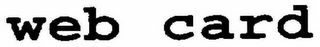 WEB CARD logo