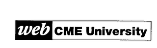 WEB CME UNIVERSITY logo